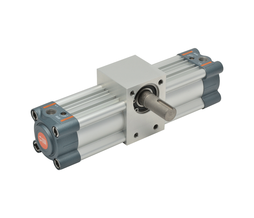 Range widening: R1 Rotary actuator Ø125